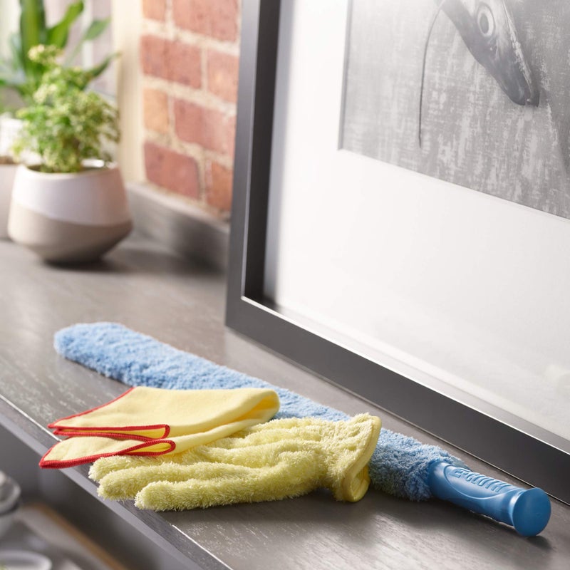 E-Cloth High Performance Dusting Glove, Microfiber Cleaning Cloth, Traps Dust, Pollen, Pet Fur, and Hair, Great for Wood and Leather Surfaces, Washable and Reusable, 1-Pack - Image 4